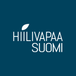 Logo, jossa teksti Hiilivapaa Suomi.